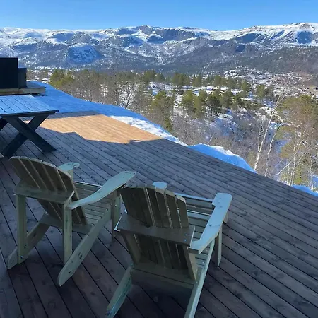 Hébergement de vacances Authentic Cabin Life With Loefjell View Rysstad