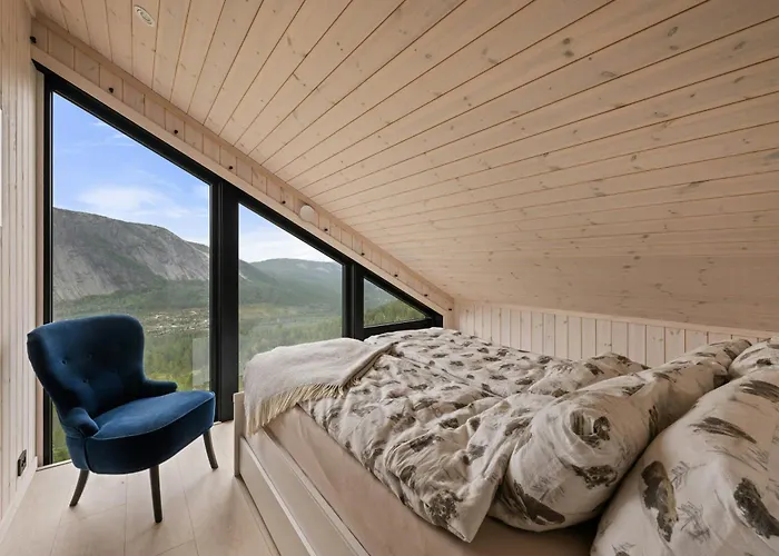 Hébergement de vacances Authentic Cabin Life With Loefjell View